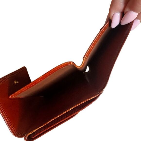 Louis Vuitton Epi Brown Elise Wallet ✨ Vintage ✨ Authentic - Picture 7 of 15